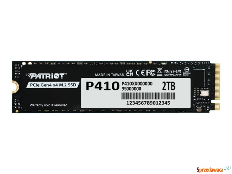 PATRIOT P410 2TB PCIe Gen 4 x4 M.2 SSD - Dyski twarde - Opole