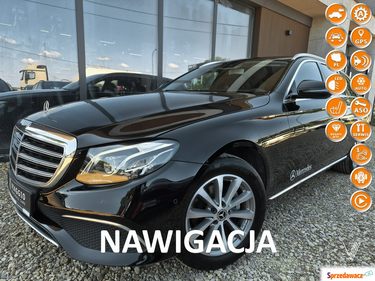 Mercedes-Benz E200d FULL LED asysta...