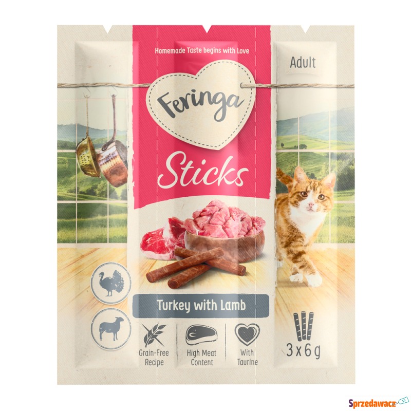 Feringa Sticks, indyk i jagnięcina...