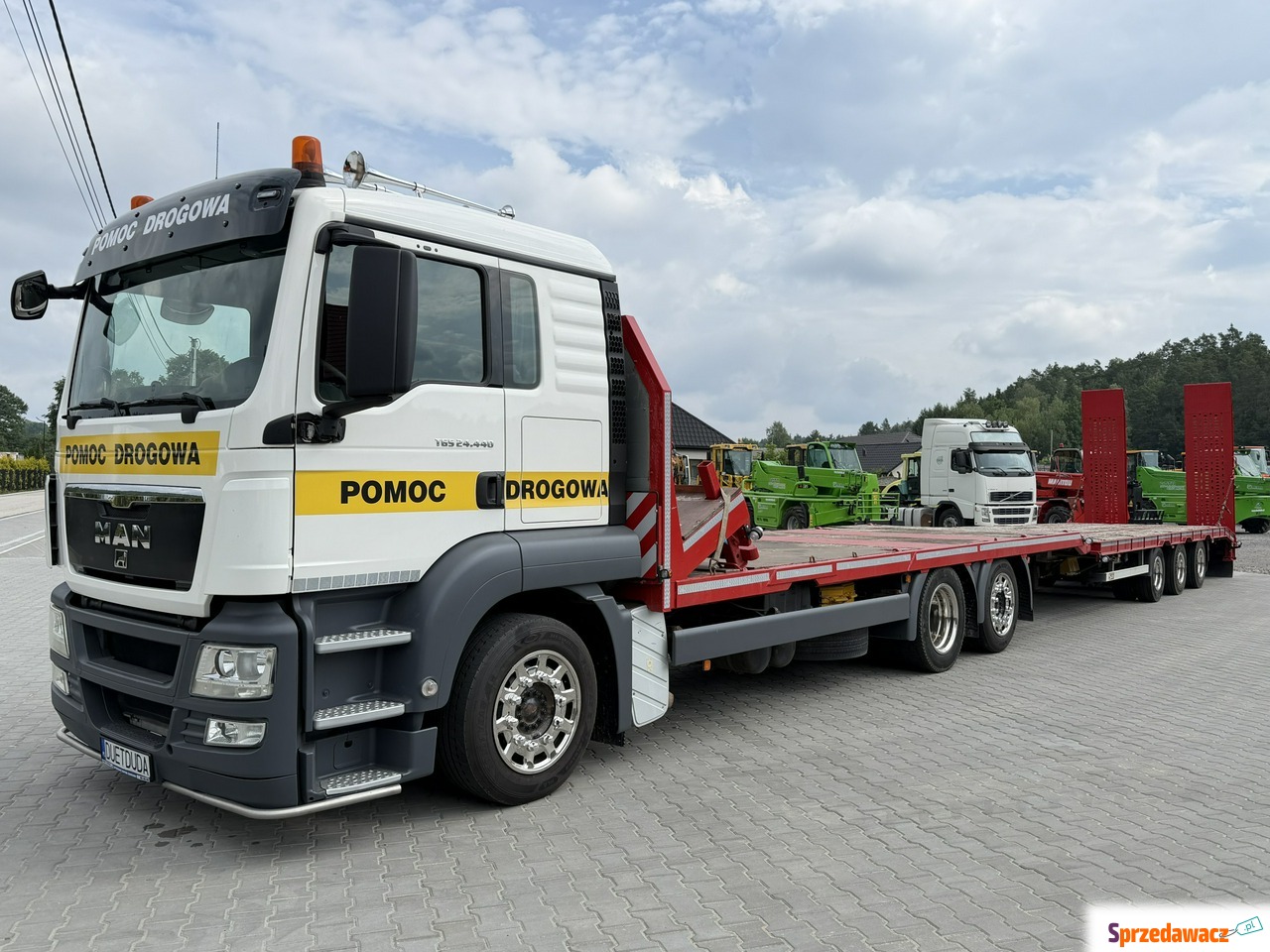 MAN TGS 26.440 6x2 E6 Laweta Tandem...