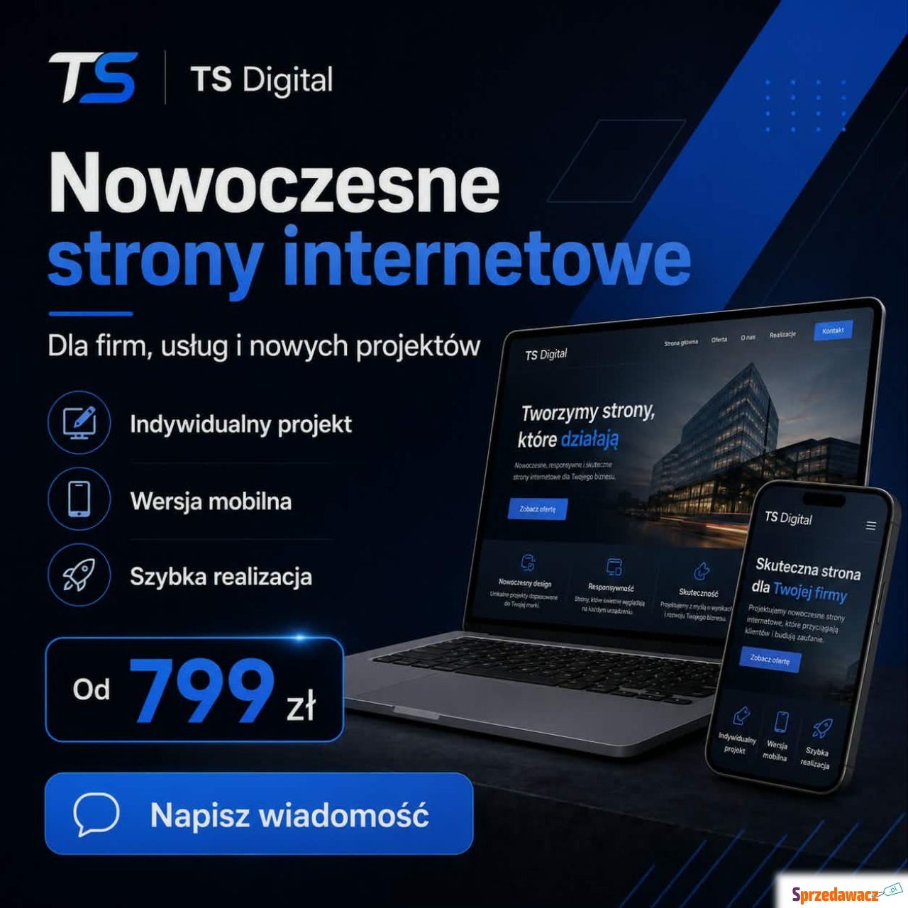 Tworzę nowoczesne strony inter...