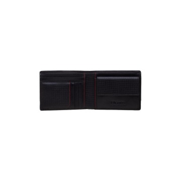 Portfel męski Valentini Perforated 274 czarny