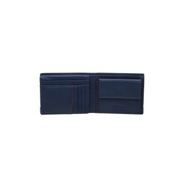 Portfel męski Valentini Perforated 290 granatowy