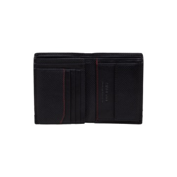 Portfel męski Valentini Perforated 266 czarny