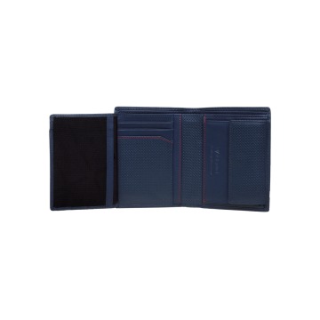 Portfel męski Valentini Perforated 266 granatowy