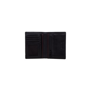 Portfel męski Valentini Perforated 265 czarny