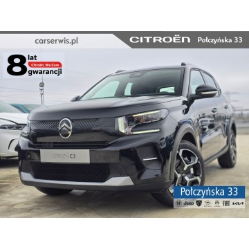 Citroen C3 - 1.2 Hybryda 110 KM | wersja Plus |Czarny |8 lat gwarancji