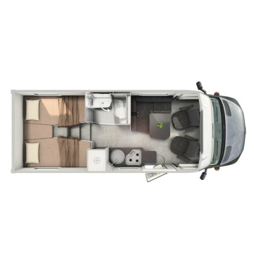 Hymer-Eriba ML-T 570 - Kompaktowy, bogato wyp... - Pojazdy specjalistyczne - Janki - zdjęcie 3