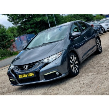 Honda Civic - Led Serwis Navi Kamera Tempomat Bluetooth Climatronic Gwarancja!