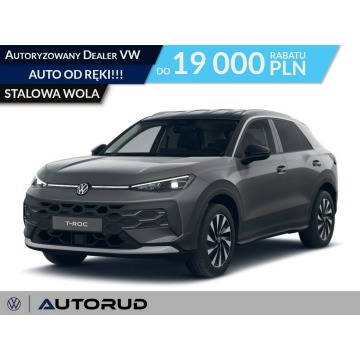 Volkswagen T-Roc - Style 1.5 eTSI 116KM automat El. klapa bagażnik koło zapasowe 17 cali
