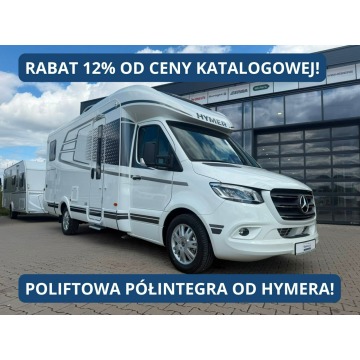 Hymer-Eriba BMC - T 680 - Przestronna Półintegra... - Pojazdy specjalistyczne - Janki - zdjęcie 2