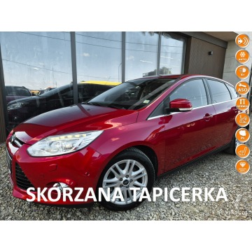 Ford Focus - Focus 1.6 Titanium 150km pdc BI-XENON grzane fot SKÓRA hak serwis 2011