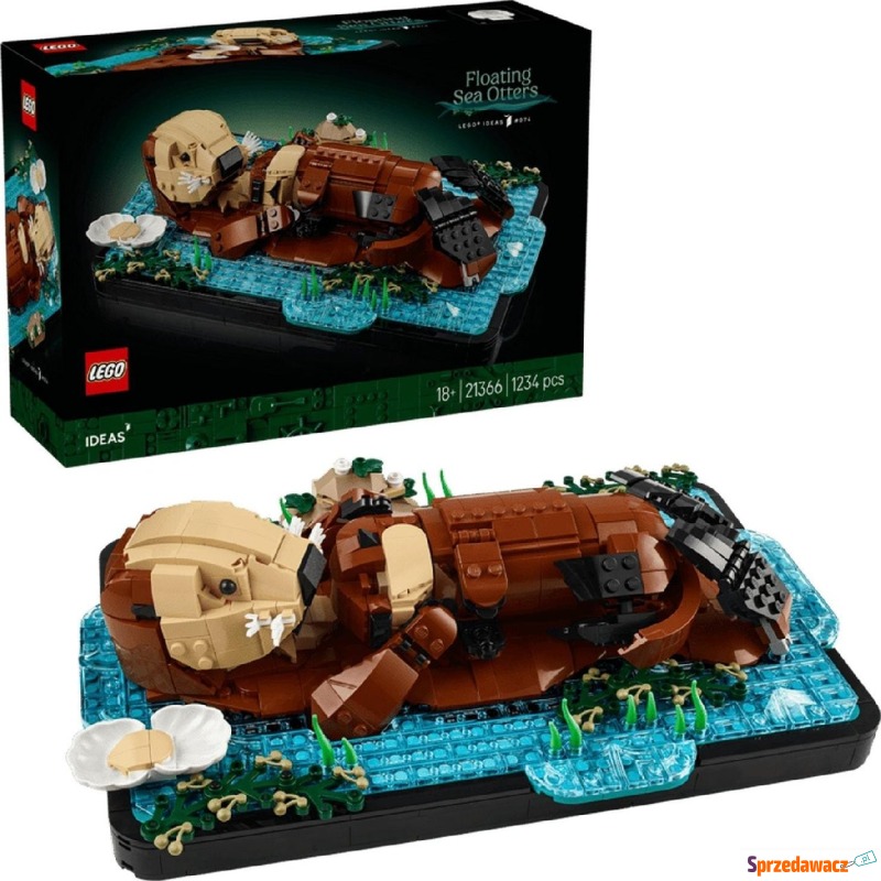Klocki konstrukcyjne LEGO Ideas 21366 Wydra - Klocki - Bytom