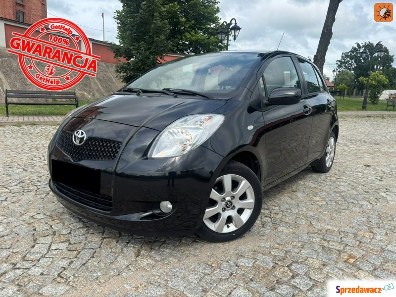 Toyota Yaris  Hatchback 2007,  1.3 benzyna - Na sprzedaż za 15 900 zł - Myszyniec
