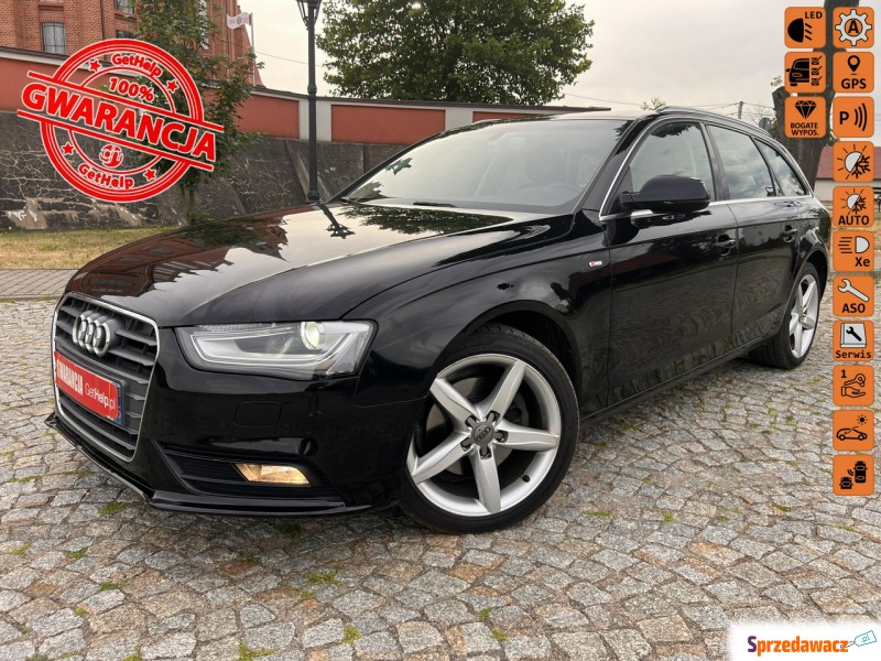Audi A4  Kombi 2013,  2.0 diesel, automat - Na sprzedaż za 38 900 zł - Myszyniec