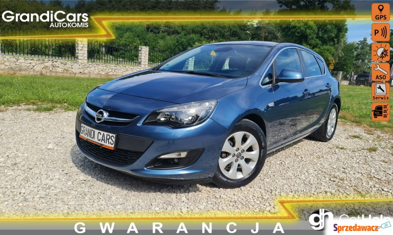Opel Astra  Hatchback 2014,  1.4 benzyna - Na sprzedaż za 26 600 zł - Chmielnik