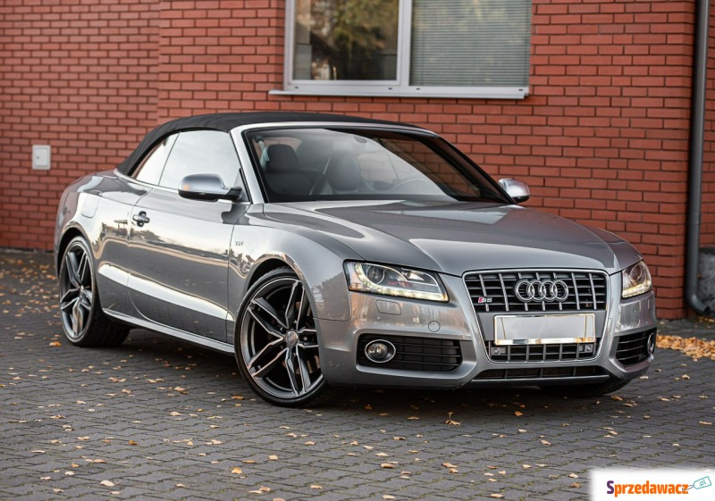 Audi S5  Kabriolet 2010,  3.0 benzyna, automat - Na sprzedaż za 63 900 zł - Podzagajnik