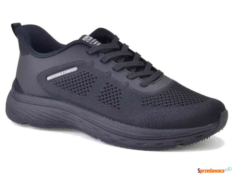Czarne męskie buty sportowe Am...