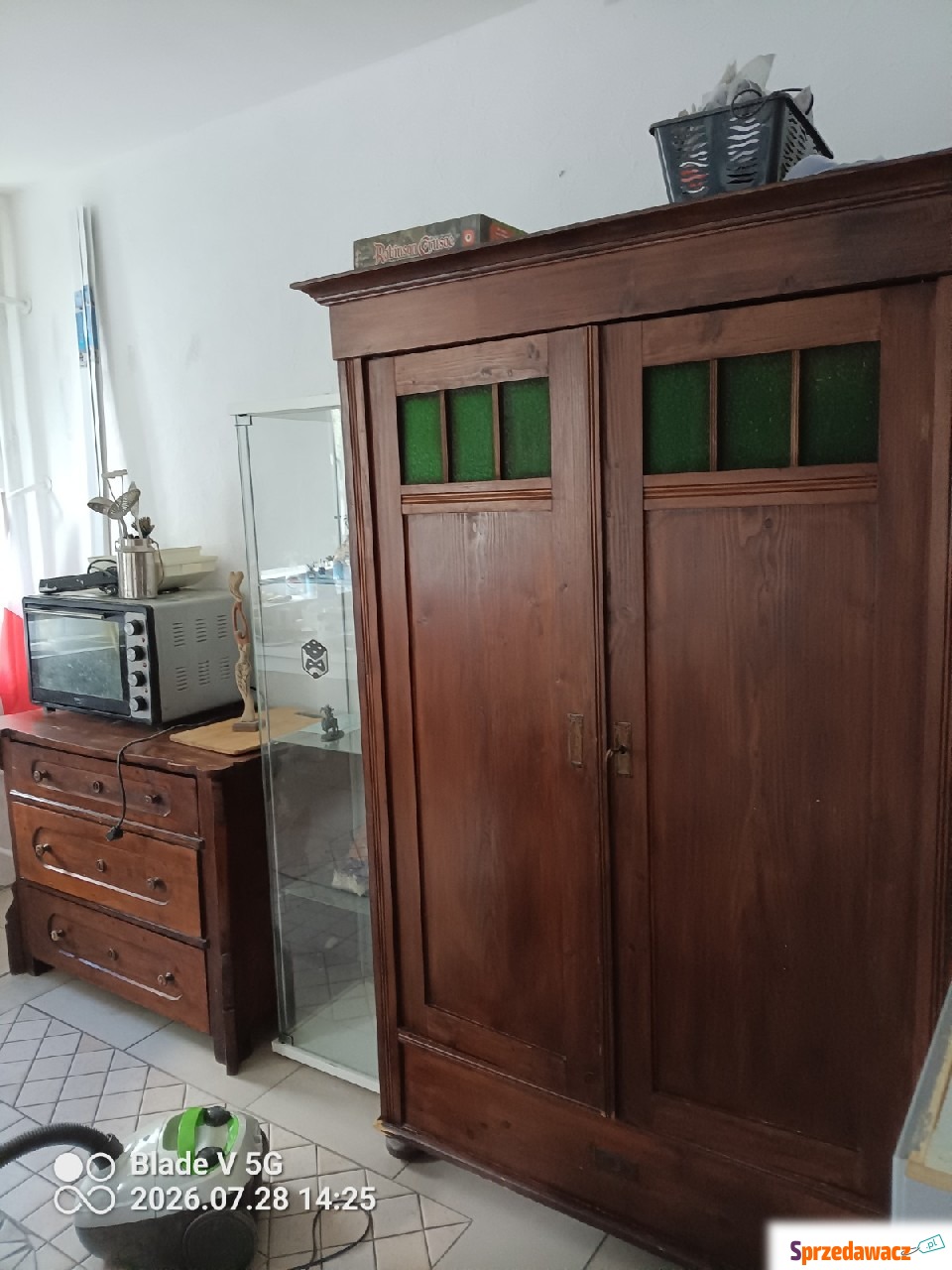 Szafa retro orginalna lite drewno