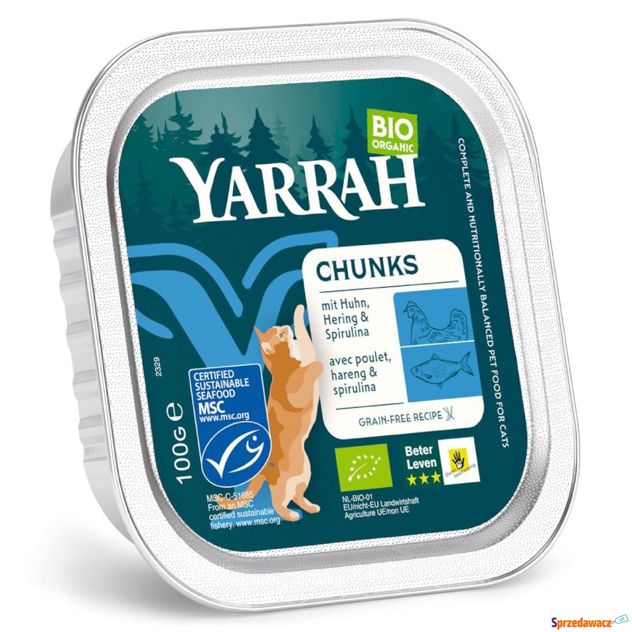 Yarrah Bio Chunks, 16 x 100 g -...