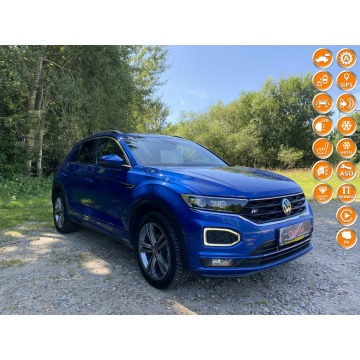 Volkswagen T-Roc - R-Line 1.5tsi automat 150 KM polski salon bezwypadkowy max wersja gwar