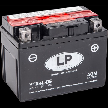 Akumulator motocyklowy Landport LTX4L-BS 12V 3Ah... - Układ elektryczny - Wołomin - zdjęcie 1