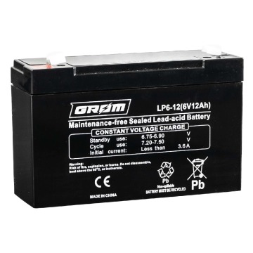 Akumulator GROM LP6-12 12Ah 6V