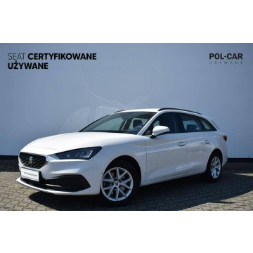 Seat Leon Sportstourer - 2.0 150 KM DSG VAT 23% Salon PL, 1 Wł. Serwis ASO