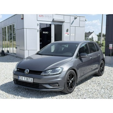 Volkswagen Golf - 1.5 TSI ACT DSG, R-Line, 2018r, ACC, Ledy, tylko 97 tys km.
