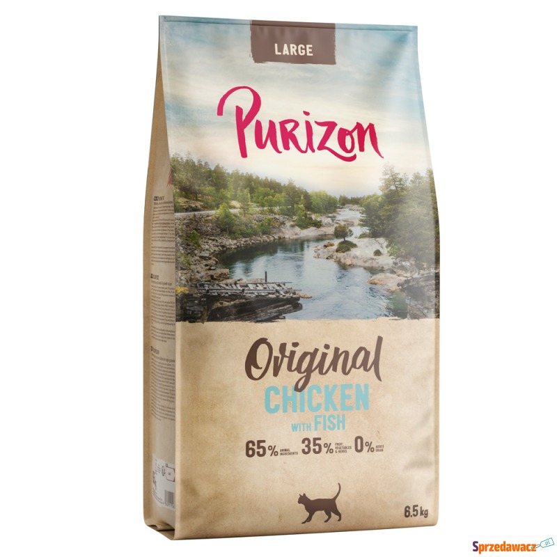Purizon Large Adult, kurczak i ryba – bez zbóż... - Karmy dla kotów - Opole