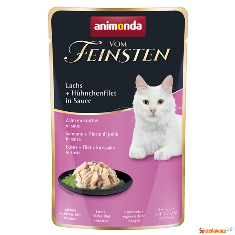animonda vom Feinsten Adult w sosie, 18 x 50 g... - Karmy dla kotów - Rybnik