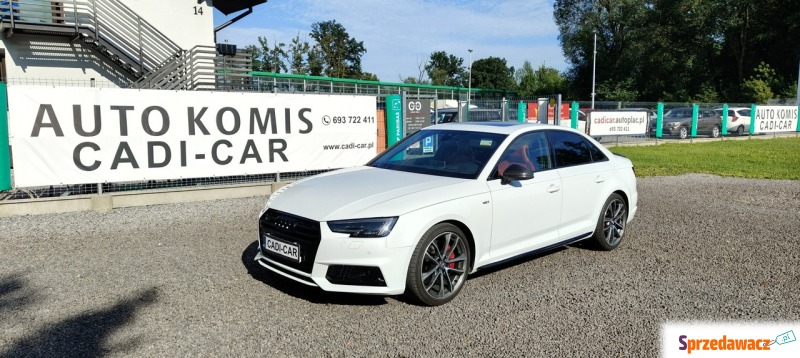 Audi S4  Sedan/Limuzyna 2018,  3.0 benzyna, automat - Na sprzedaż za 95 000 zł - Goczałkowice-Zdrój