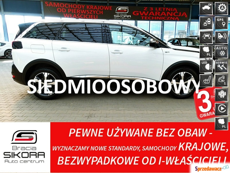Peugeot 5008  SUV 2019,  2.0 diesel, automat - Na sprzedaż za 97 900 zł - Mysłowice
