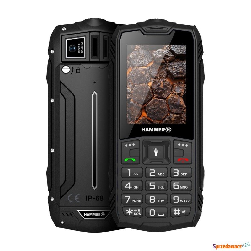 Telefon Hammer Rock LTE czarny