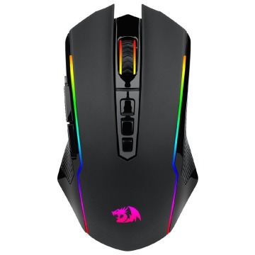 Myszka gamingowa Redragon M914 bezprzewodowa 5000 dpi optyczna czarna