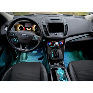 Ford Kuga  SUV 2019,  1.5 benzyna, automat - Na sprzedaż za 45 900 zł - Gąsocin - zdjęcie 12