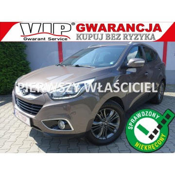 Hyundai ix35 - 1,6i Navi Ledy Alu Klimatronik Kam.Cof. 1.Właściciel VIP Gwarancja