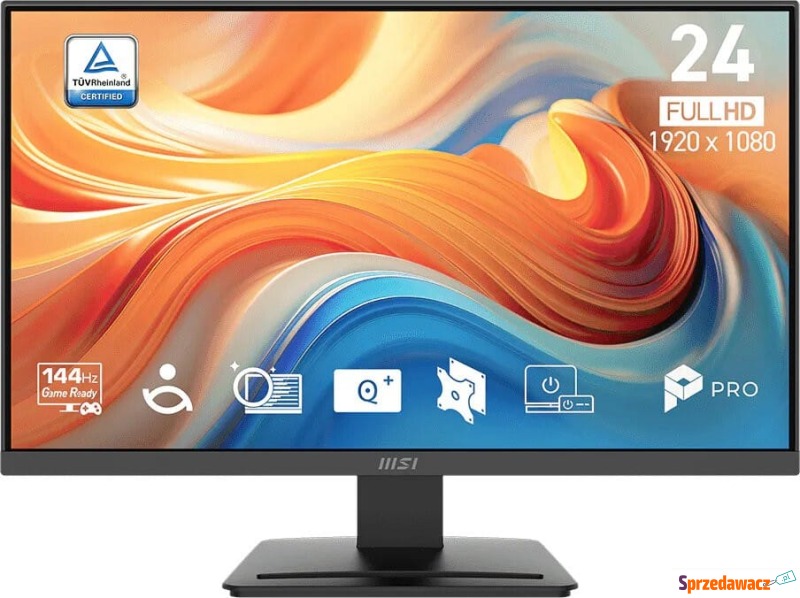 MSI PRO MP241 E14V - 144Hz | Full HD | VA | 23.8'' - Monitory LCD i LED - Szczecinek