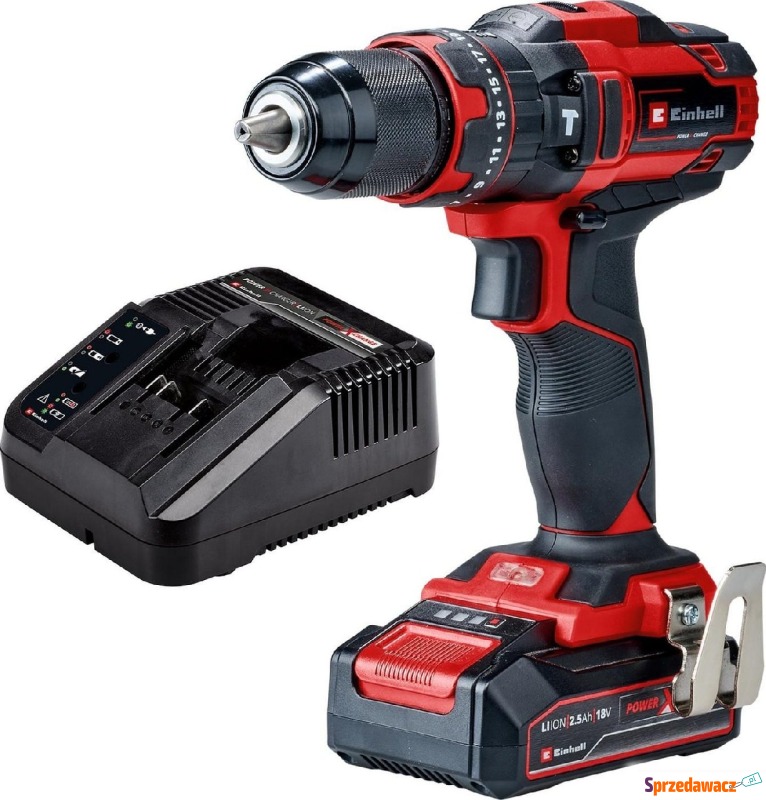 Einhell E-CD 18/44 Li-i w zestawie: akumulator... - Wkrętarki - Bydgoszcz