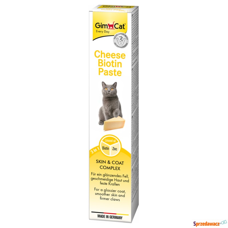 GimCat pasta serowa dla kota, z...