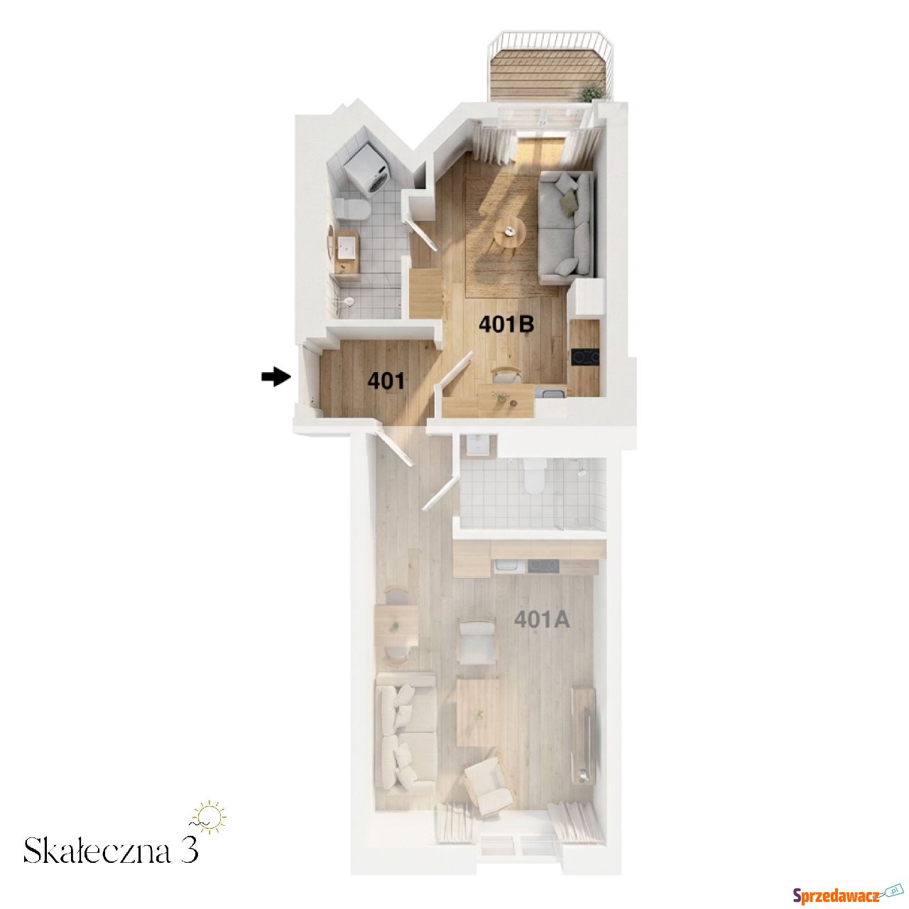 20,8 m², kamienica z windą · K...