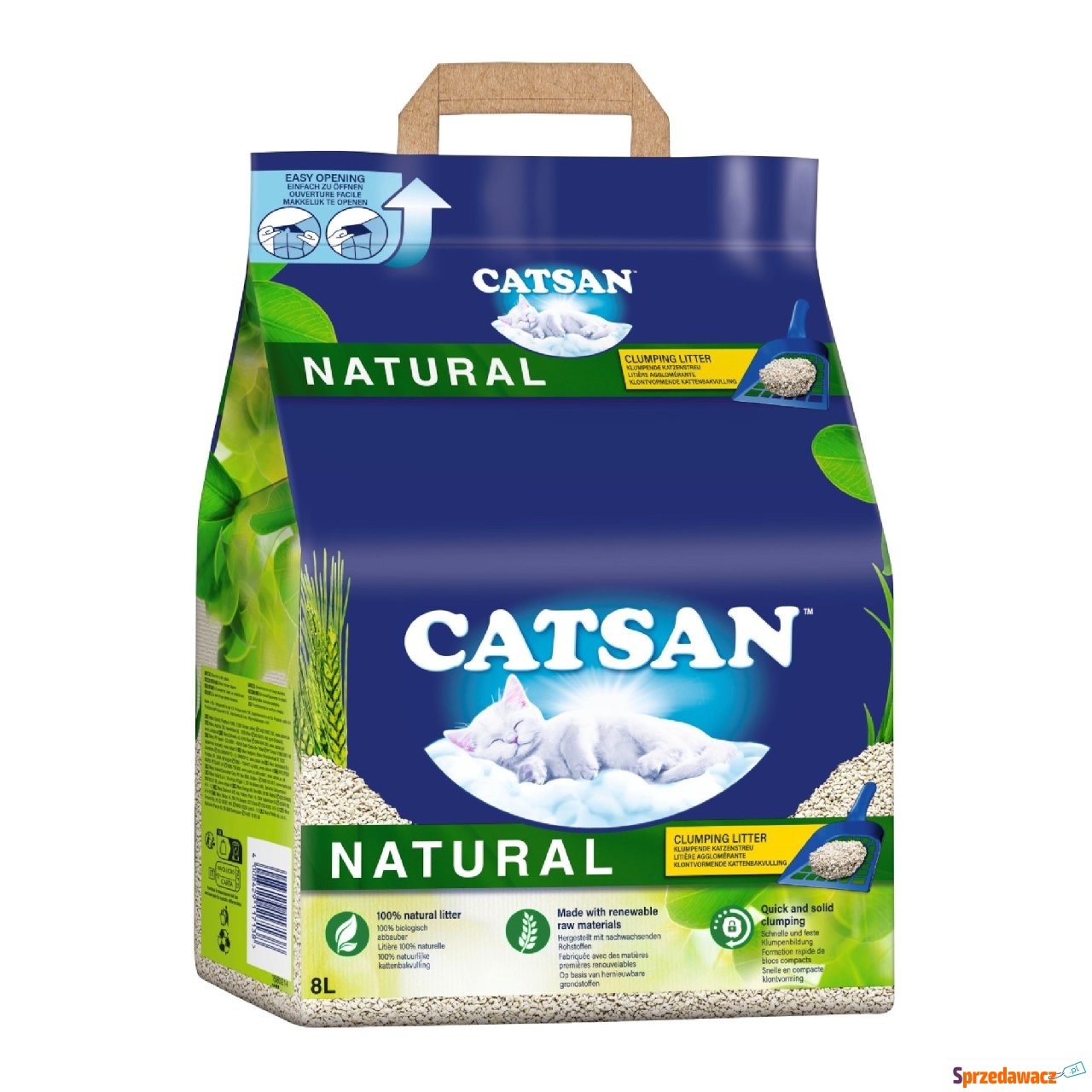 Catsan Natural żwirek zbrylający...