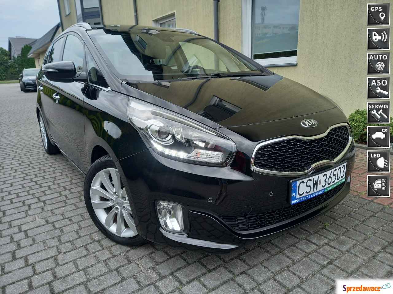 Kia Carens - 1.6Benz 135KM Ledy...