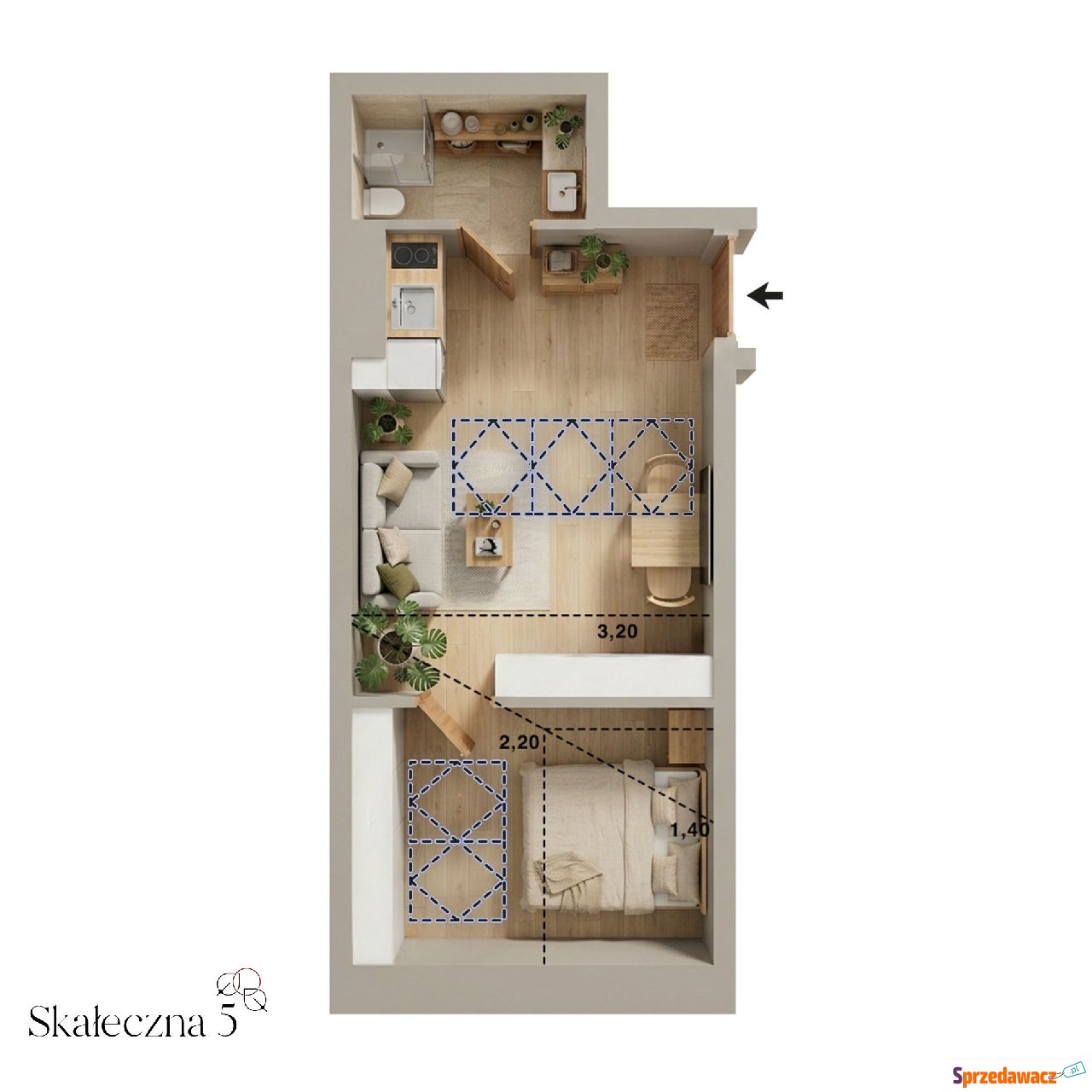 35,24 m², kamienica z windą ·...