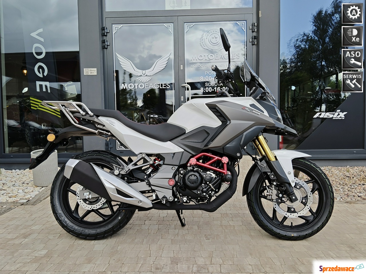Premium TURYSTYK 125 Daytona dymoto...