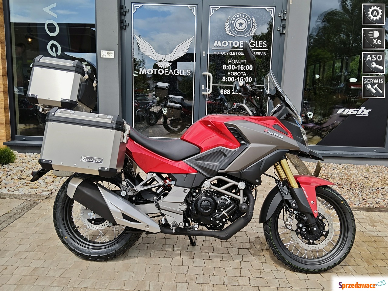Premium TURYSTYK 125 Daytona dymoto...