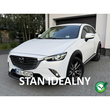 Mazda CX-3 - BI-XENON*HUD*Grzane*Fotele*Kamera*Cofania*Czujniki*Park*ASO*Zarejestro