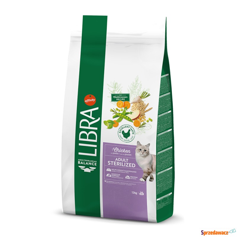 Libra Cat Sterilized - 2 x 12 kg - Karmy dla kotów - Bytom