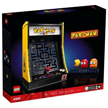 Klocki konstrukcyjne LEGO Icons 10323 Automat do gry Pac-Man