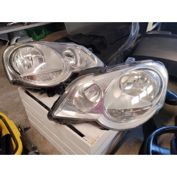Lampy przód Volkswagen Polo 9n lift stan bardzo dobry
